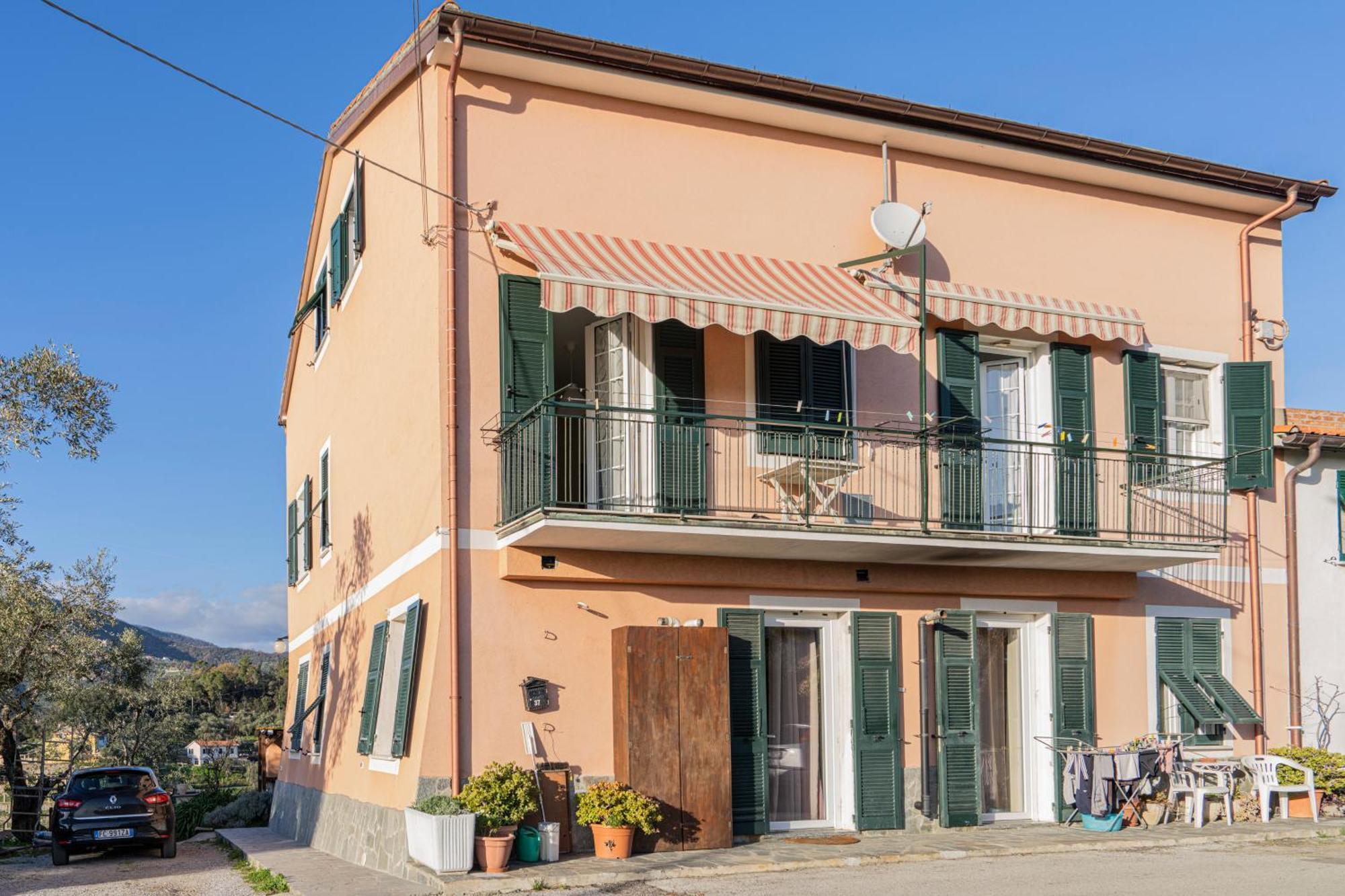 238 - Casa Al Ma, Vista Mare, Pace E Natura - Parcheggio Gratis Incluso Сестри Леванте Екстериор снимка