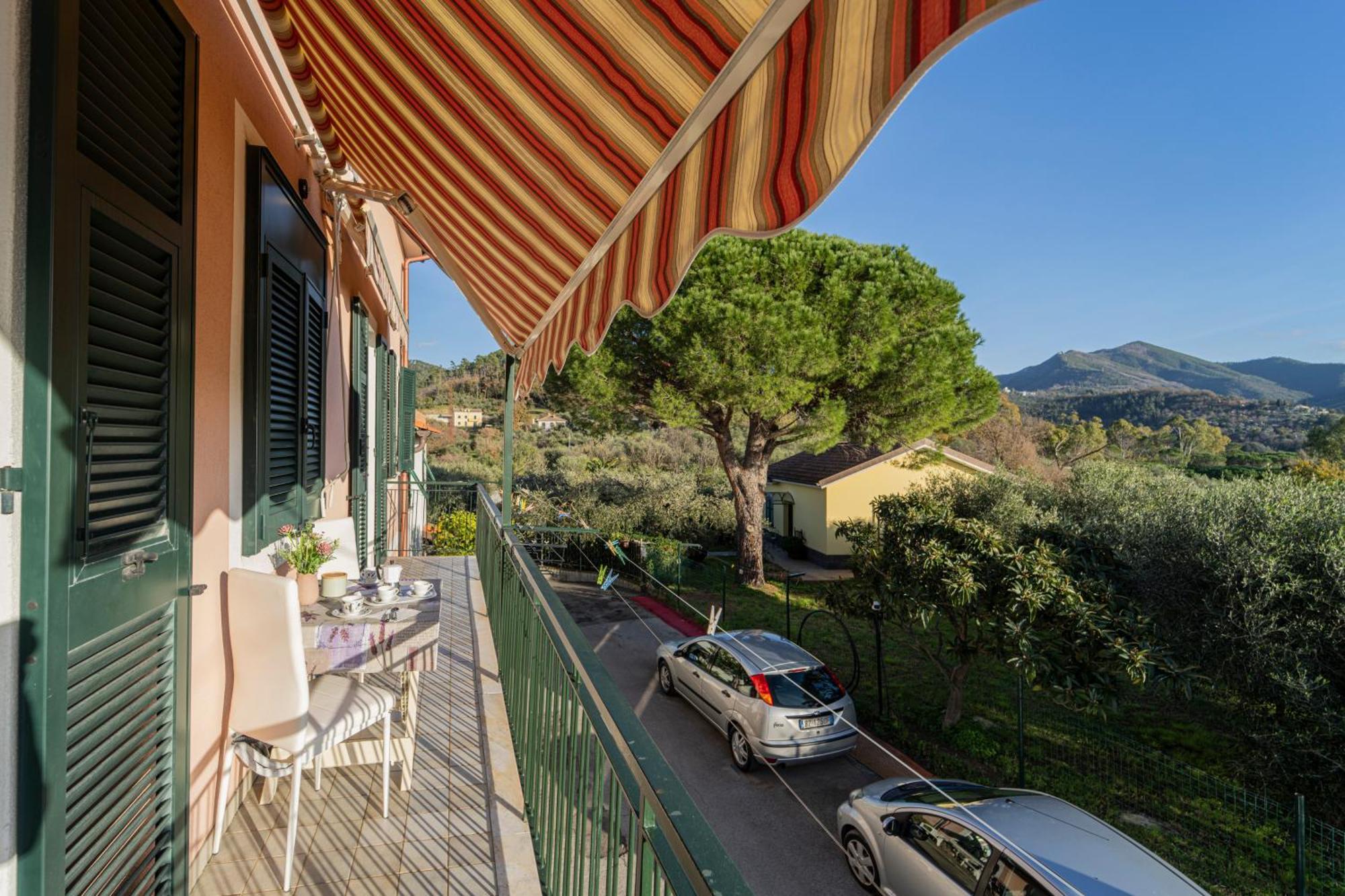 238 - Casa Al Ma, Vista Mare, Pace E Natura - Parcheggio Gratis Incluso Сестри Леванте Екстериор снимка